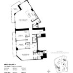 EMH3 Real Estate Quantum on the Bay Penthouse Floorplan